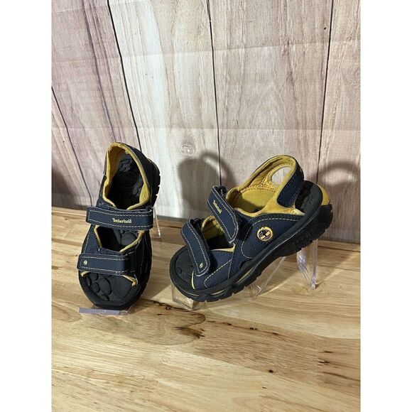 TIMBERLAND BOYS GIRLS SZ 10 SANDALS Y - Picture 4 of 8